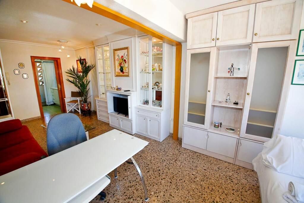 Garden Apartment With Pool And Ac Аликанте Экстерьер фото
