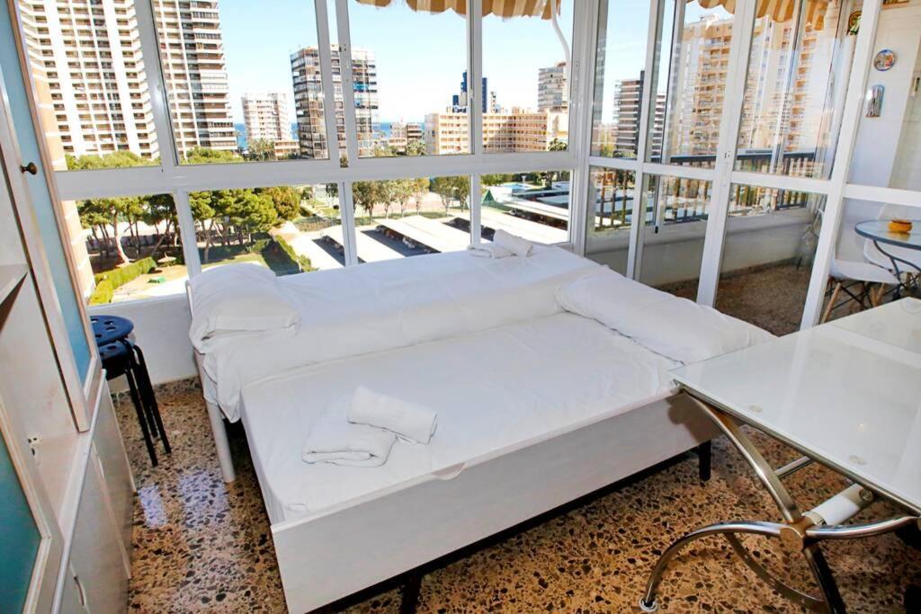 Garden Apartment With Pool And Ac Аликанте Экстерьер фото