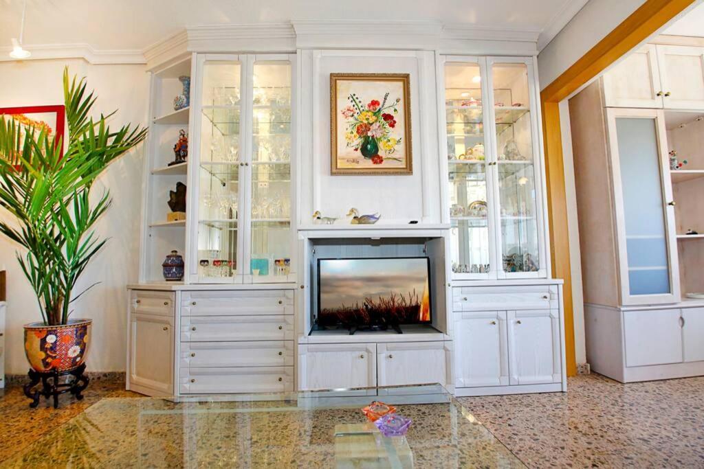 Garden Apartment With Pool And Ac Аликанте Экстерьер фото