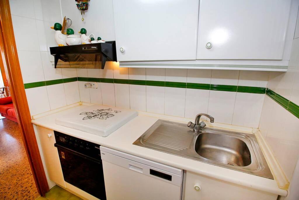 Garden Apartment With Pool And Ac Аликанте Экстерьер фото